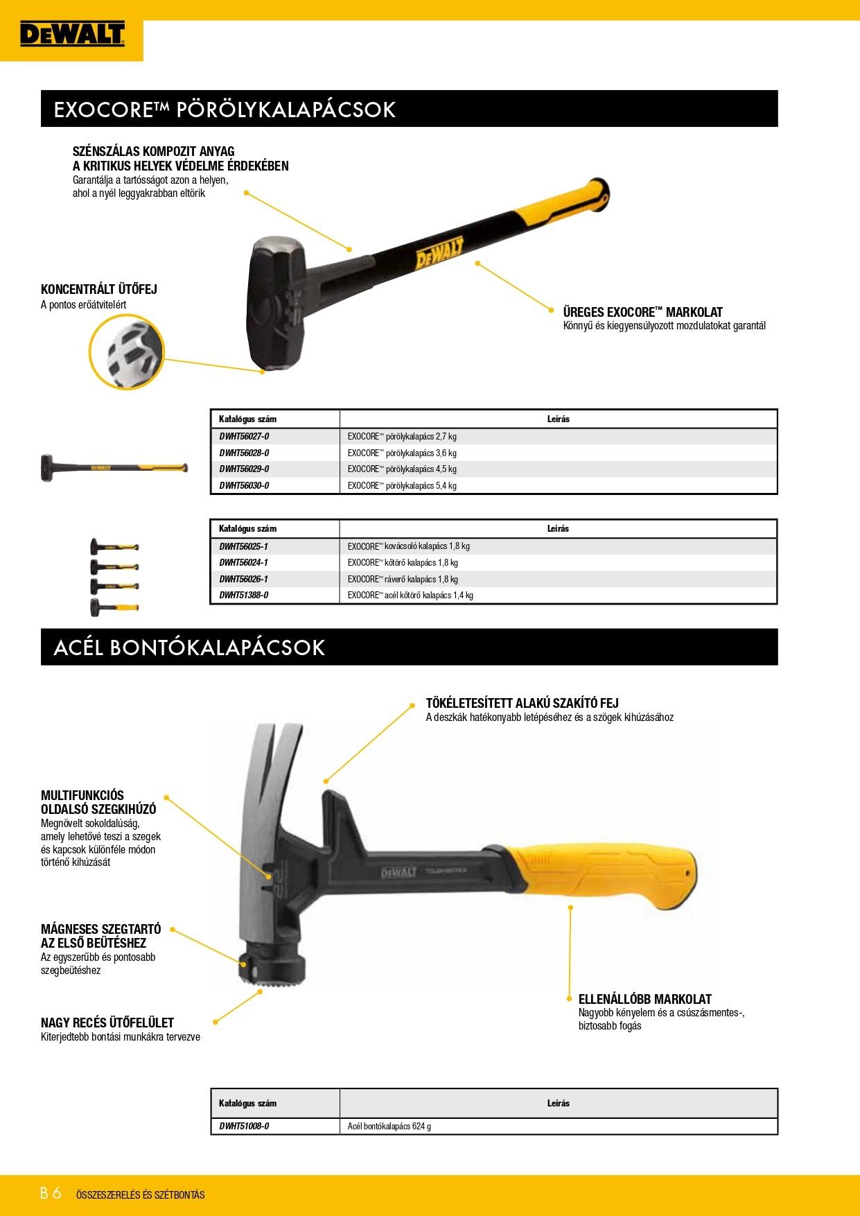 DEWALT Katalógus 2023