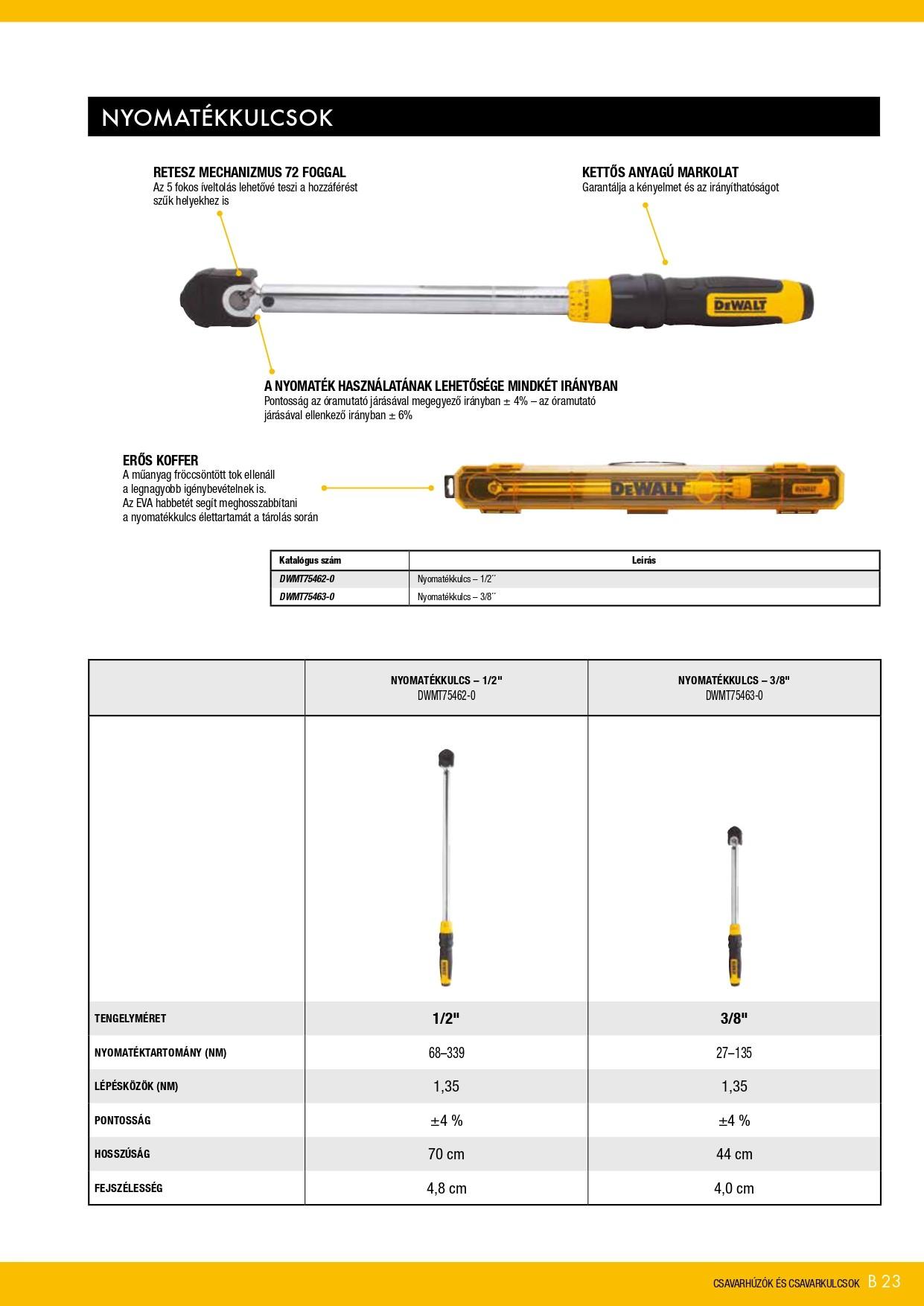 DEWALT Katalógus 2023
