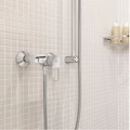 GROHE BauLoop egykaros zuhanycsap, falsíkon kívüli - króm