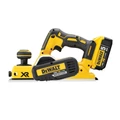 DEWALT DCP580P2-QW kézi gyalugép, akkuval, töltővel, TSTAK kofferben - 18V