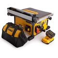 DEWALT DCS7485T2-QW akkumulátoros asztali fűrész