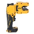 DEWALT DCE154N-XJ 18V-os rézcsővágó, akku és töltő nélküli kiszerelésben.