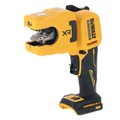 DEWALT DCE154N-XJ 18V-os rézcsővágó, akku és töltő nélküli kiszerelésben.