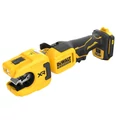DEWALT DCE154N-XJ 18V-os rézcsővágó, akku és töltő nélküli kiszerelésben.