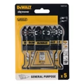 DEWALT 3 oldalú BiMetál fűrészlap készlet multigéphez - 54 mm 5 db