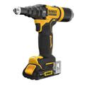 DEWALT DCF403D2GT-QW akkus szegecshúzó gép, 2 db 2 Ah-s akkuval, töltővel