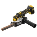 DEWALT DCM200NT-XJ akkumulátoros szalagcsiszoló akku és töltő nélkül, TSTAK kofferben.