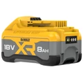 DEWALT DCB1880-XJ 8 Ah XR li-ion akkumulátor, 18V-os gépekhez, extra igénybevételhez.