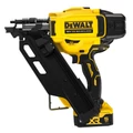 DEWALT DCN930P2-QW szénkefe mentes akkus szegezőgép, 90 mm-es szeghosszig, 2 db 5.0 Ah-s akksival és töltővel, kofferben. Bruttó: [PRICE]