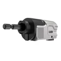 DEWALT DTLRA-QZ 1/4&quot;-os sarokcsavarozó adapter, LED világítással, beépített akksival.