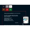 TRILAK Trikolor Selyemfényű Kerítésfesték 300 Koromfekete 0.75l