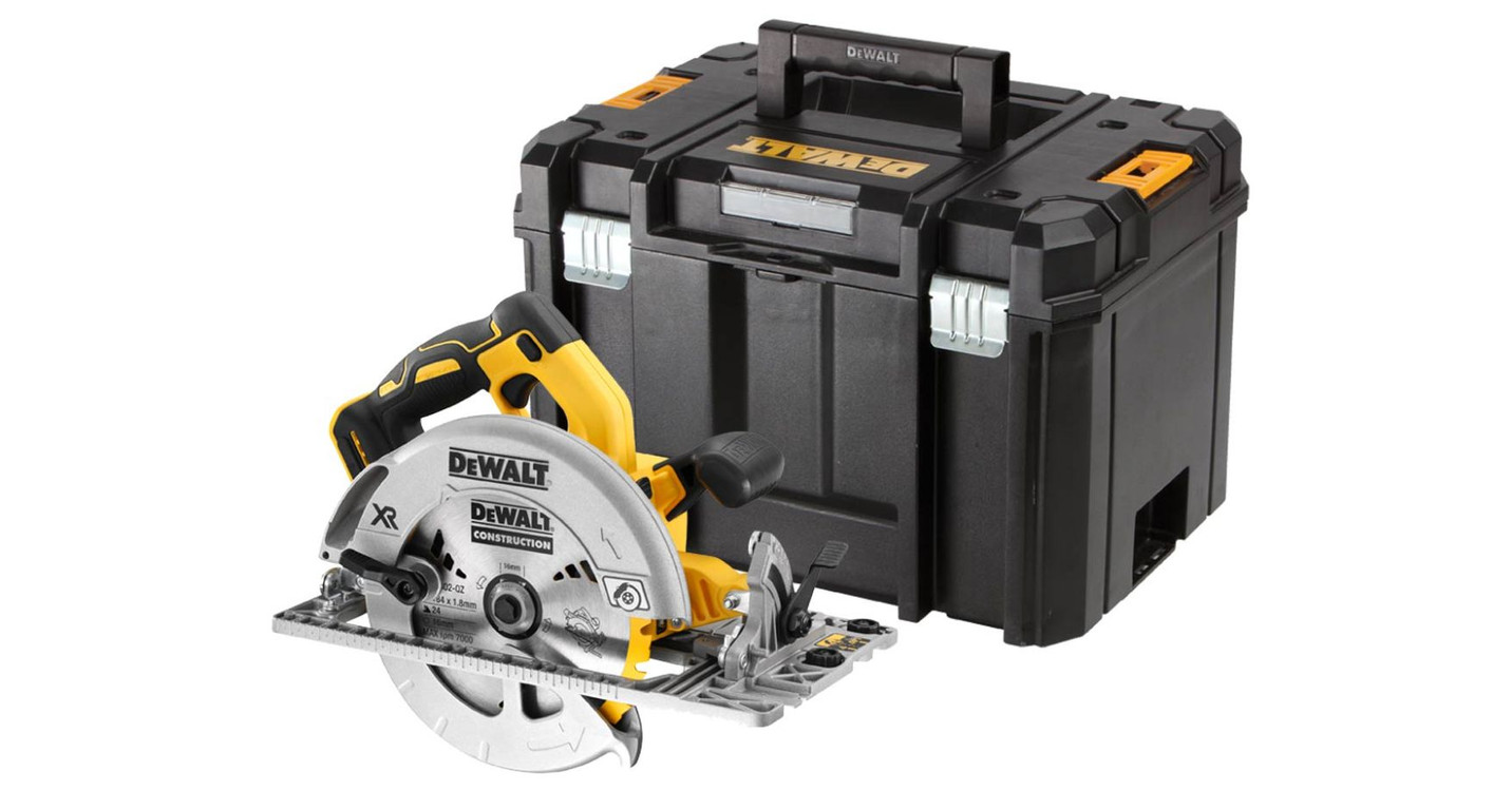 Sega Circolare Senza Fili DEWALT DCS572NT-XJ 18V - Ø184mm, Senza Batteria/Caricabatterie, Con Maletto E Base Per Guida - Foto 11