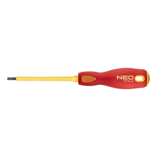NEO csavarhúzó - lapos SL 4x100mm 1000V szigetelt