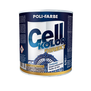 POLI-FARBE Cellkolor Direkt kalapácslakk barna 0,75l