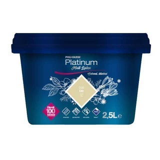POLI-FARBE Platinum Matt Latex beltéri falfesték viaszvirág V10 5l