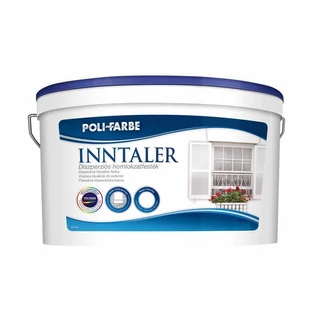 POLI-FARBE Inntaler Diszperziós Homlokzatfesték fehér 8l