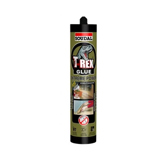 SOUDAL Szerelőragasztó 290ml T-REX Gold MSX polimer fehér (146055)