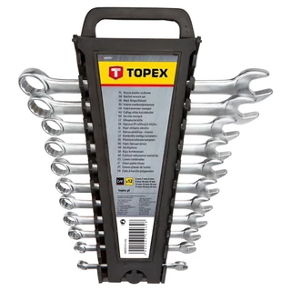 Topex Csillag-villáskulcs készlet - 6-22 mm 12db-os
