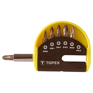 Topex behajtótüske készlet - 6 részes