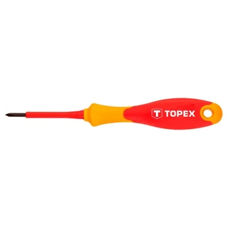 Topex szigetelt csavarhúzó - PH0 x 60 mm