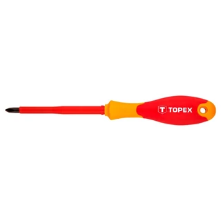 Topex csavarhúzó - PH1x 80mm - 1000V szigetelt