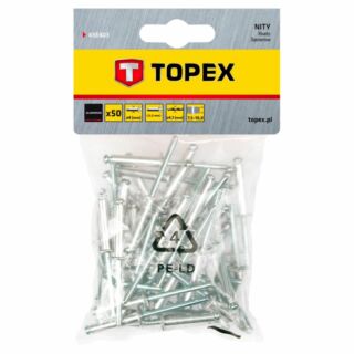 Topex popszegecs - 4,0x13/50 db