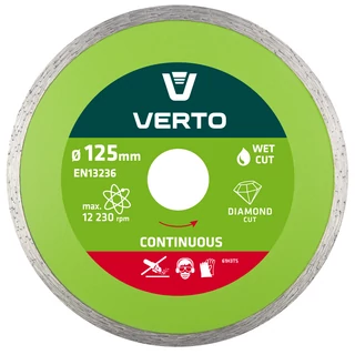 Verto gyémántvágó - 125 mm vizes