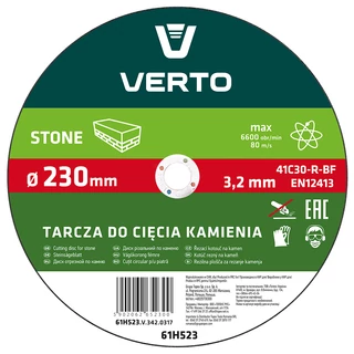 Verto vágókorong - 230x3,0 kő