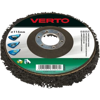 Tisztítótárcsa festékhez d125x22,2mm négertárcsa Verto (61H930)
