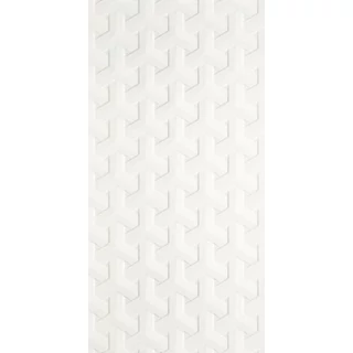 PARADYZ Harmony bianco ściana a struktura 30 x 60 cm 