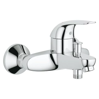 GROHE EuroEco falsíkon kívüli, egykaros kádcsap - króm