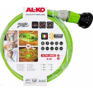 AL-KO Magic Soft 5/8" tömlő 15 m + 2db tömlőelem