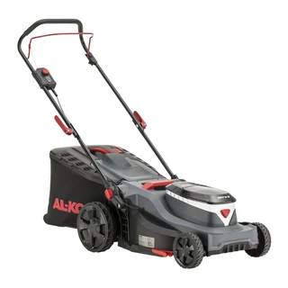 AL-KO 43.6 Li Comfort akkus fűnyíró, akku és töltő nélkül, 43 cm-es vágásszélességgel.