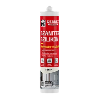 Den Braven szaniter szilikon - 280 ml, fehér