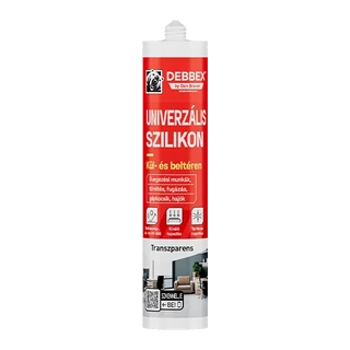 Den Braven univerzális szilikon - 280 ml, transzparens