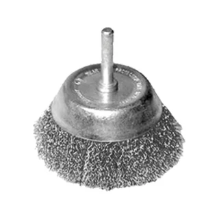 Drótkefe  75mm fazék csapos hullámos 0,3 acél Extol Craft (17058)