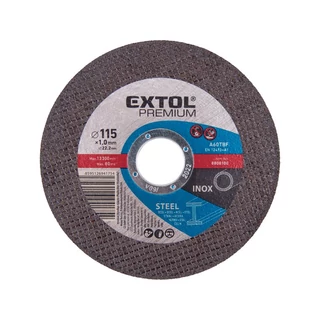 Vágókorong 115x1,0 acél Extol Premium (8808100)