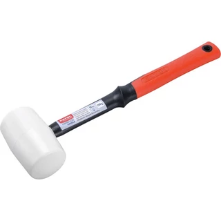Gumikalapács 70mm üvegszálas nyél fehér Extol Premium (8811114)
