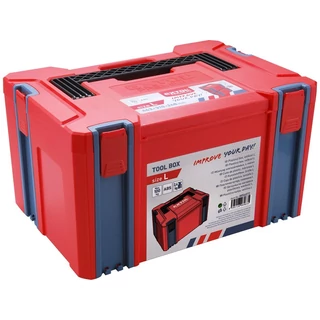 Szerszámos láda műanyag 443x310x248mm ABS sorolható Extol Premium (8856072)