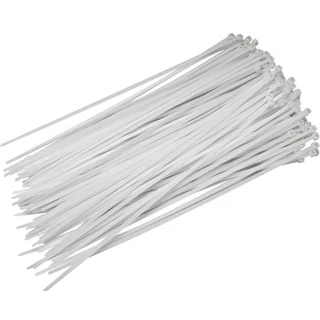 Kábelkötegelő 3,6x200mm fehér nylon 100db/klt Extol Premium (8856106)