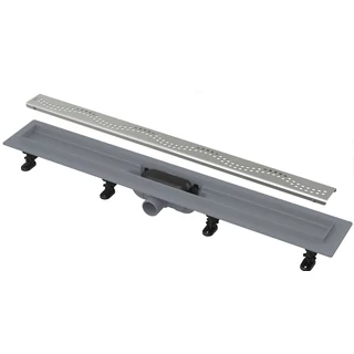 Alcaplast APZ8-950 zuhanyfolyóka, fém ráccsal