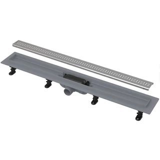 Alcaplast APZ9-950 zuhanyfolyóka, fém ráccsal