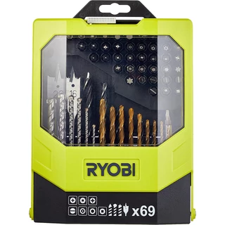 RYOBI RAK69MIX 69db-os fúró-csavarozó szett