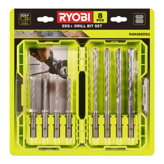 RYOBI RAK08SDS2 8db-os SDS-Plus fúrószár szett