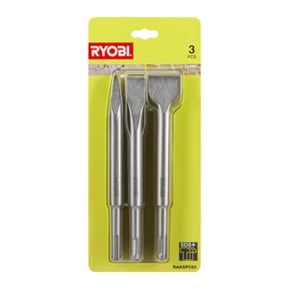 RYOBI RAKSPC03 SDS+ vésőszár szett