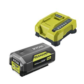 RYOBI RY36BC60A-140 gyorstöltő és 1 db 4.0 Ah-s MaxPower akkumulátor - 36 V