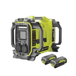 RYOBI RY36BI1800A-250 Power Hub inverter 4 aljzattal, akkuval, töltővel - 36V