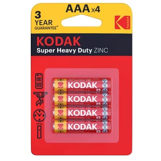 Kodak Extra Zinc Féltartós Mikro Elem AAA (1,5V) B4