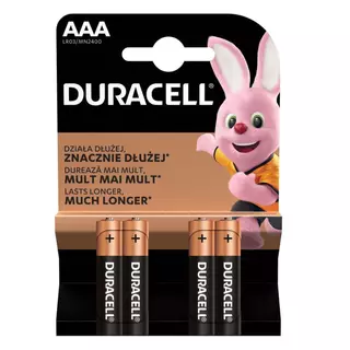 Duracell Basic Alkáli Mikro Elem AAA (MN2400) (1,5V) B4