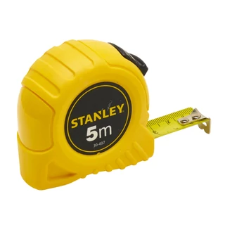Stanley 0-30-497 mérőszalag, 5 m-es szalag hosszal, 19 mm szélességgel.
